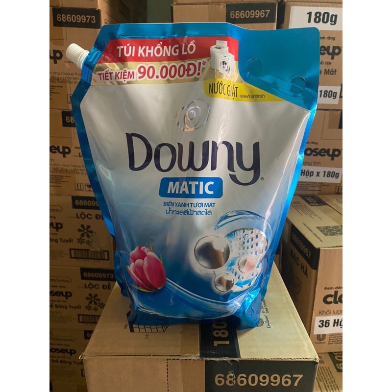 ((Mới)) Nước giặt DOWNY 3,25kg hương biển xanh ( hàng mới về)