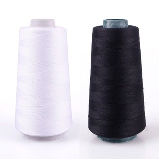 Cuộn chỉ may đồ bằng polyester 2 màu 2743m