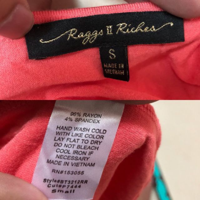 Áo kiểu Raggs II Riches -03, hàng xuất xịn