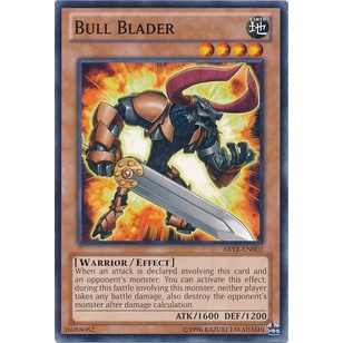 Thẻ bài Yugioh - TCG - Bull Blader / ABYR-EN002'