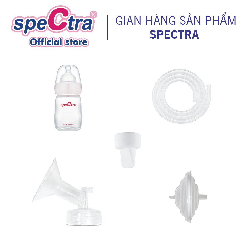 Bộ Phụ Kiện Tiêu Chuẩn Dành Cho Máy Hút Sữa Spectra (Phễu Size 16/20/24/28)