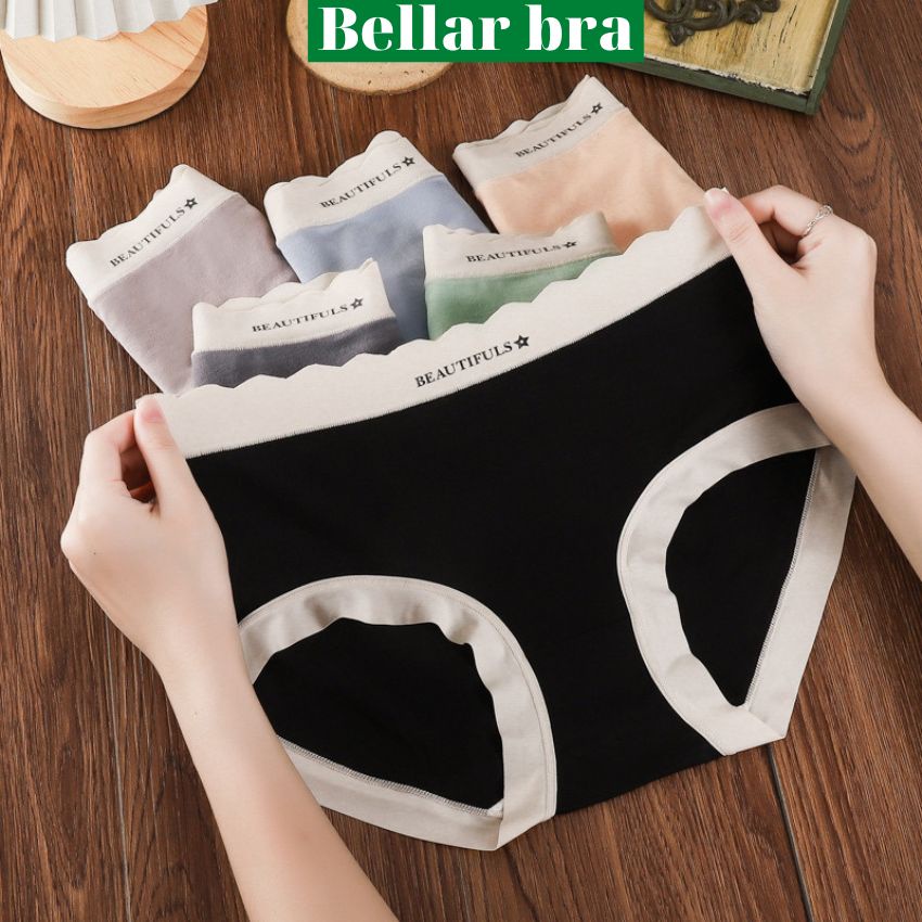 Quần lót nữ cotton cao cấp kháng khuẩn khử mùi mềm mại Bellar_lar L058