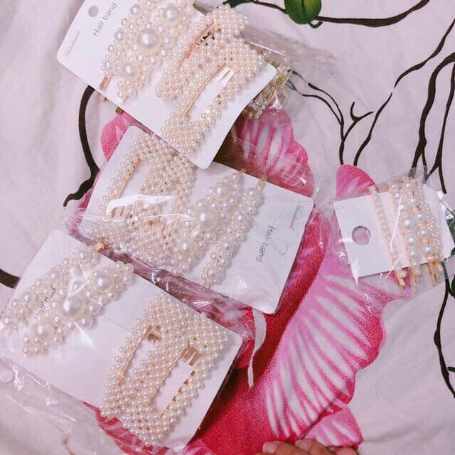 Set 4 Cặp Tóc Phong Cách Hàn Quốc