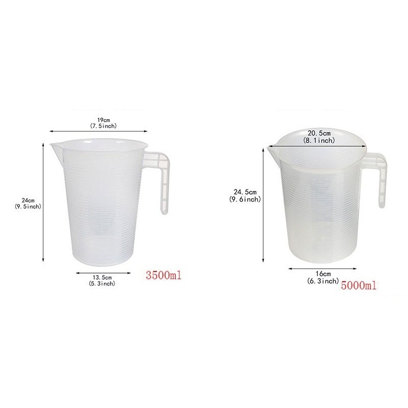 Ca Đong Nhựa (3500ml- 5000ml).