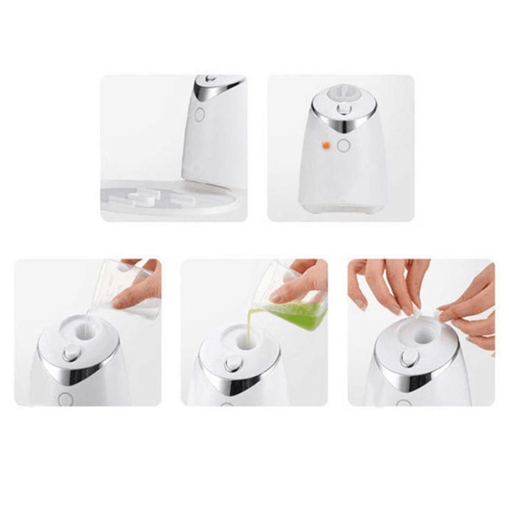 Máy làm mặt nạ trái cây Ckeyin MR499, nhắc nhở bằng giọng nói, tự động làm sạch, Tặng viên collagen - Bảo hành 12 tháng
