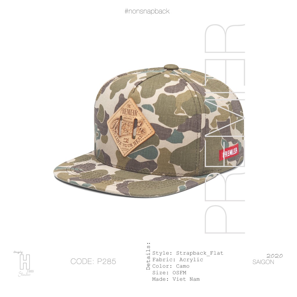 Nón Snapback Camo