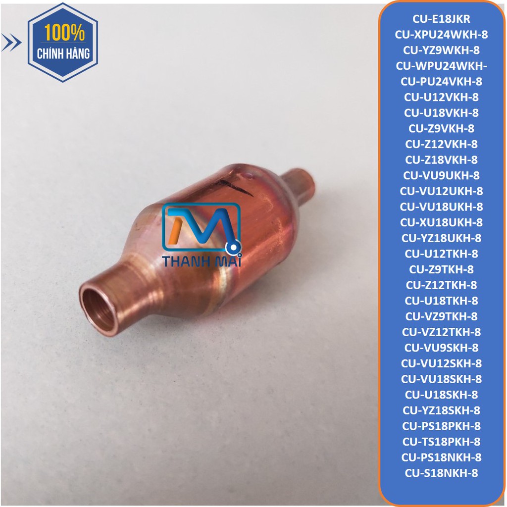 Phin lọc gas (lưới lọc gas) Máy lạnh Panasonic CU-E18JKR // XPU24WKH-8 // YZ9WKH-8 // U12VKH-8 // Z9VKH-8 // VU9UKH-8