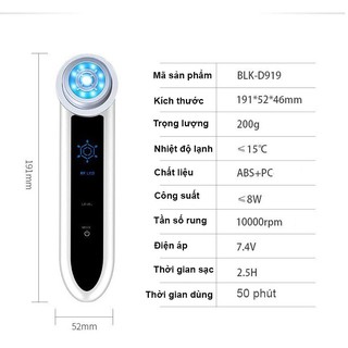 [Free Ship ] Máy Chăm Sóc Da Toàn Diện D919[ Bản Nâng Cấp]
