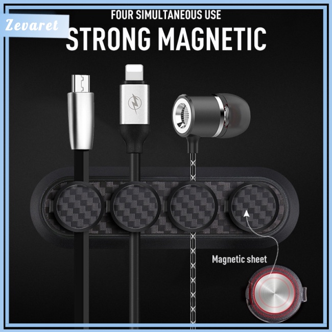 Giá Đỡ Dây Cáp Sạc Từ Tính Chất Liệu Sợi Carbon