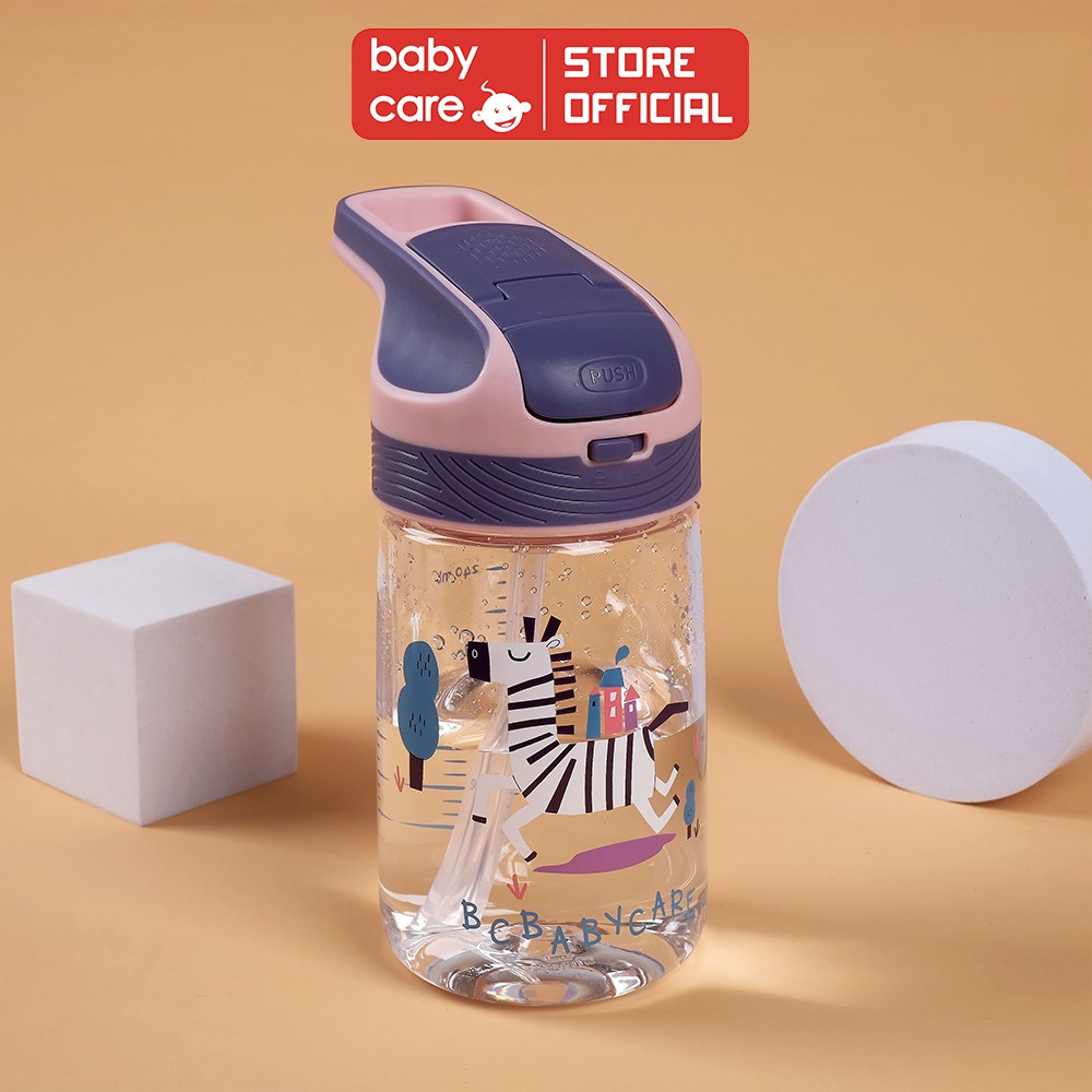 Bình uống nước mỏ vịt thể thao BC BABYCARE 240ml 300ml cho bé - BC4064