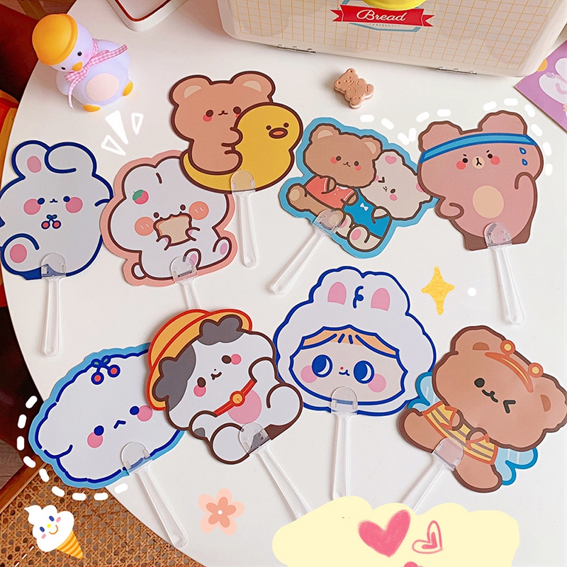 Quạt Cầm Tay Mini Hình Hoạt Hình Dễ Thương | BigBuy360 - bigbuy360.vn