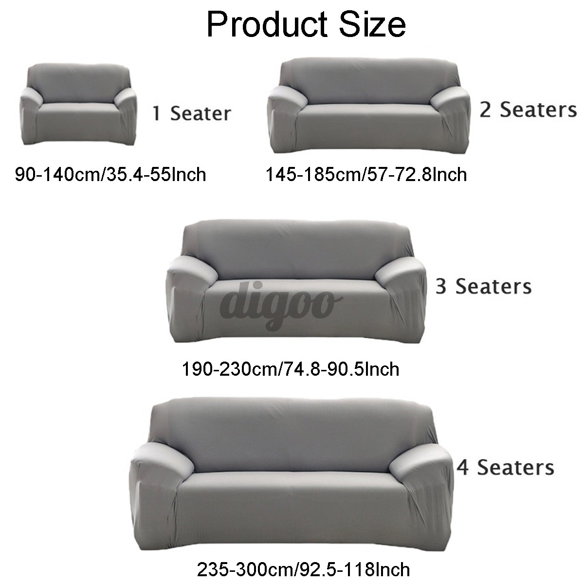 Bọc Ghế Sofa Co Giãn 1 / 2 / 3 / 4