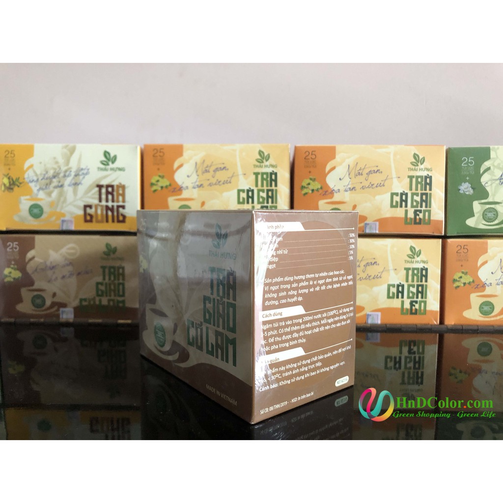[CHÍNH HÃNG] Trà Giảo Cổ Lam Thái Hưng (trà thảo dược, 100% tự nhiên, hộp cao cấp) - hạ mỡ máu, giảm cân | BigBuy360 - bigbuy360.vn