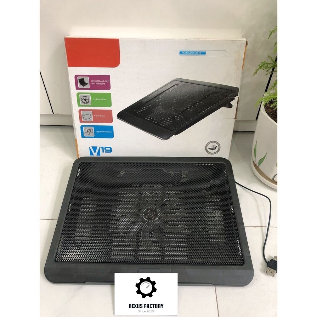 Đế Tản Nhiệt Laptop, Quạt Tản Nhiệt Máy Tính Cooling Pad - Nexus Factory