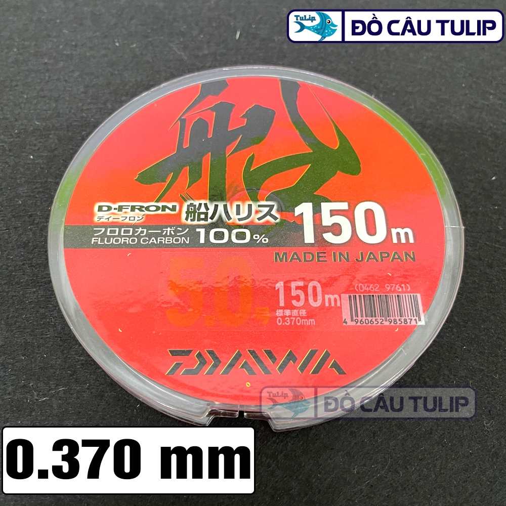 Dây Cước Câu Cá D-FRON 150M ĐỦ SIZE - Dây Cước Câu Cá Siêu Bền, Đồ Câu TULIP