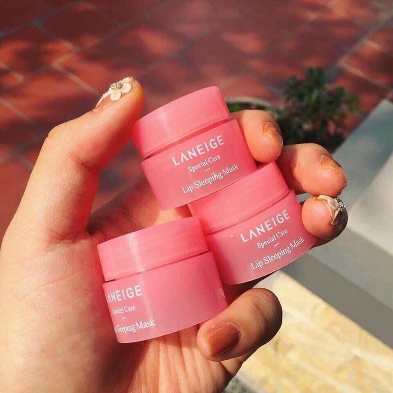 [THANH LÝ] SET 2 HŨ MẶT NẠ NGỦ VÀ MẶT NẠ MÔI LANEIGE