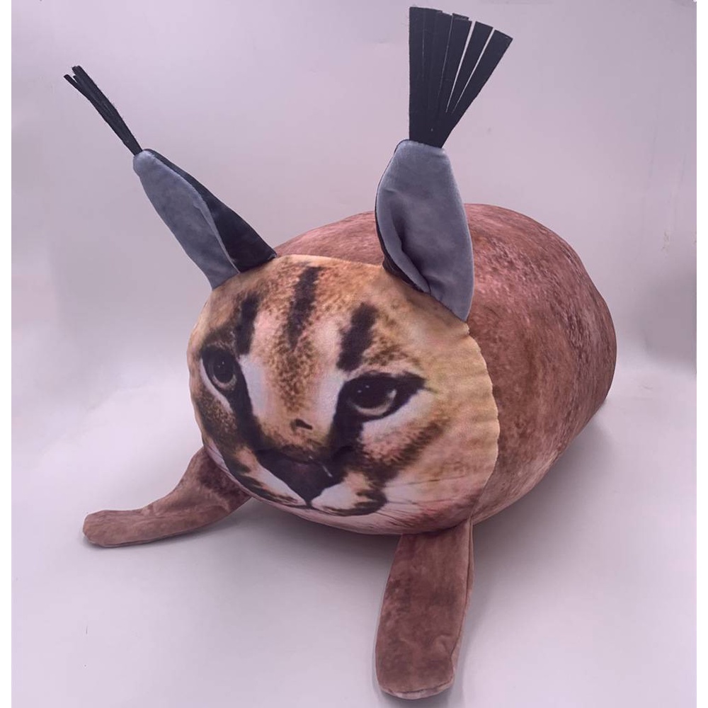 Thú Nhồi Bông Hình Mèo Roblox Raise a Floppa Trang Trí Nhà Cửa