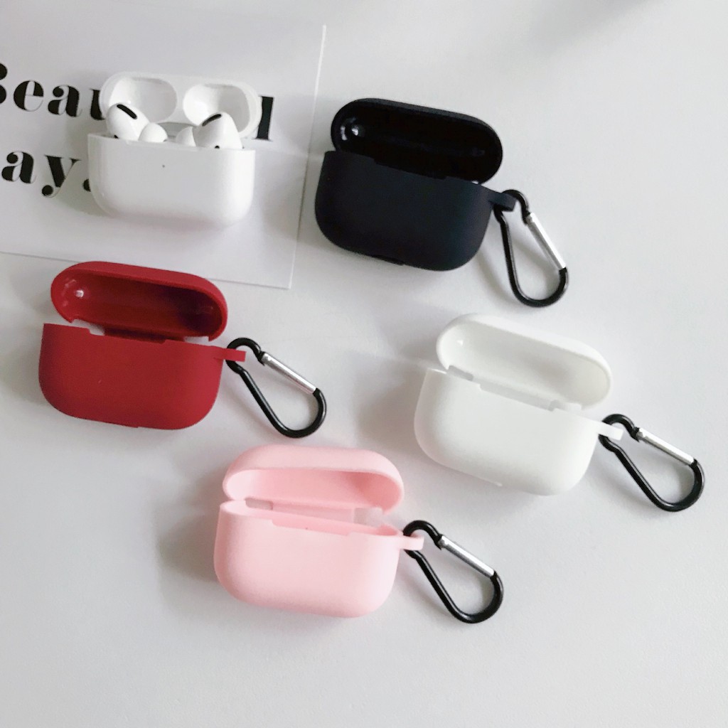 Vỏ case hộp đừng silicon Airpods Pro Mềm Chống Sốc Cho Tai Nghe Apple