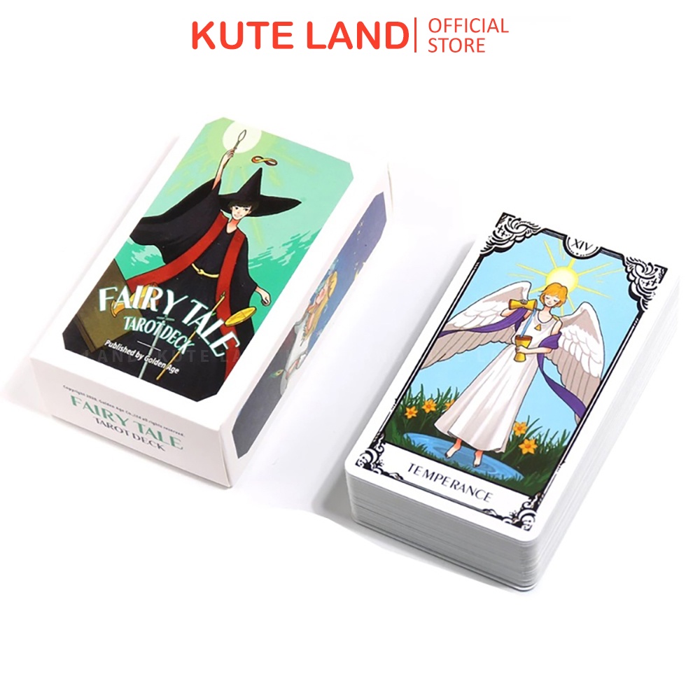 Bộ Bài Fairy Tale Tarot 78 Lá Tặng Đá Thanh Tẩy SB38