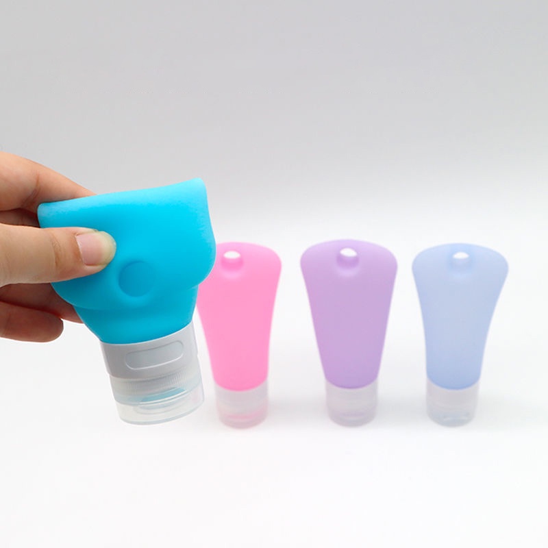 Bộ 3 Chai Chiết Mỹ Phẩm Du Lịch Bằng Silicone Tiện Dụng
