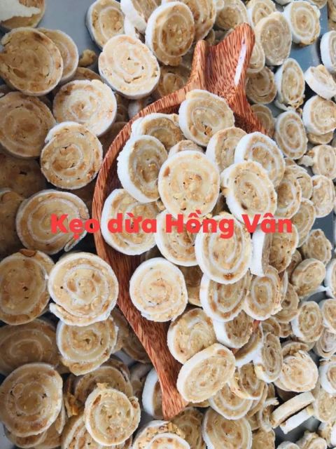 Kẹo dừa sữa cuộn Hồng Vân 1kg