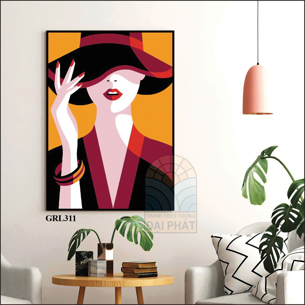 TRANH GIÁ RẺ-CÔ GÁI SIÊU QUYẾN RŨ, cho phong ngủ, spa, thẩm mỹ viện hcm