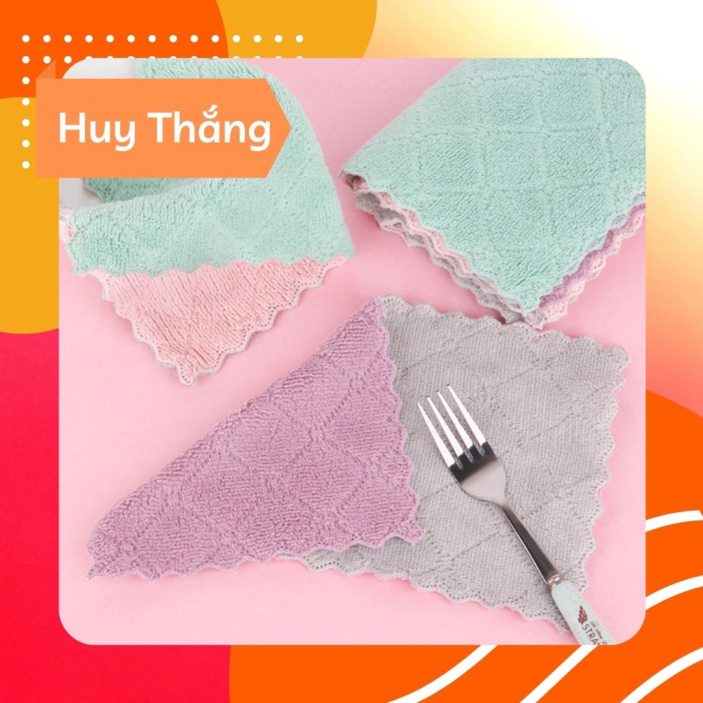 [RẺ VÔ ĐỊCH] Khăn Đa Năng Lau Bàn, Lau Bếp, Lau Bát Siêu Thấm Hút, Rất Tiện Lợi - Huy Thắng Shop