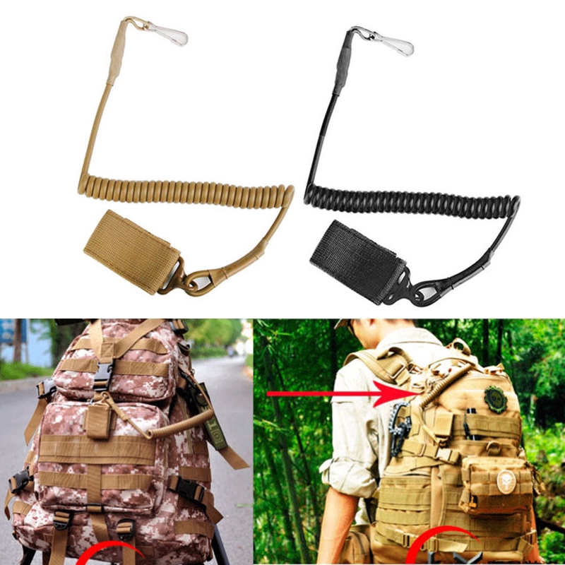 Molle Atach Airsoft Dây Đeo Ba Lô Co Giãn Phong Cách Quân Đội Dùng Đeo Ba Lô Súng Săn Bắn Súng