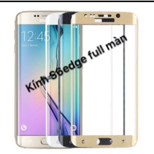 Kính cường lực 4D galaxy s6 edge
