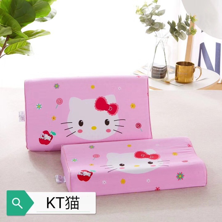 Gối đầu cao su cho bé họa tiết dễ thương