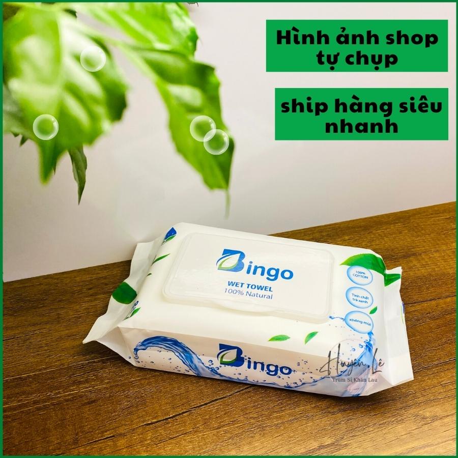 Khăn Giấy Ướt 100 Tờ Chính Hãng, Tinh Chất Trà Xanh Không Mùi An Toàn Cho Da
