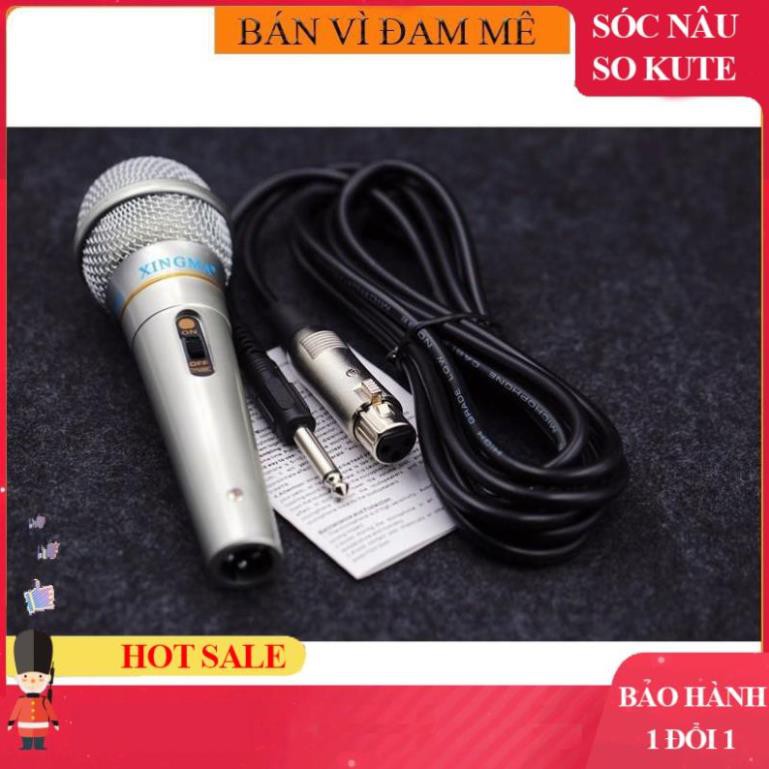 ✔️  Micro Karaoke Chống Hú, Độ nhạy - hút âm cao - TOP Mic Hát Karaoke mẫu mới bán chạy nhất 2020