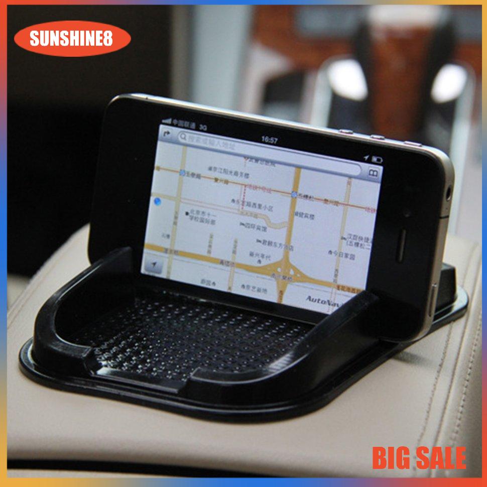 【SUN】Silicone Magic Sticky Car Non-Slip Mat cho điện thoại di động Pad Navigator Bracket