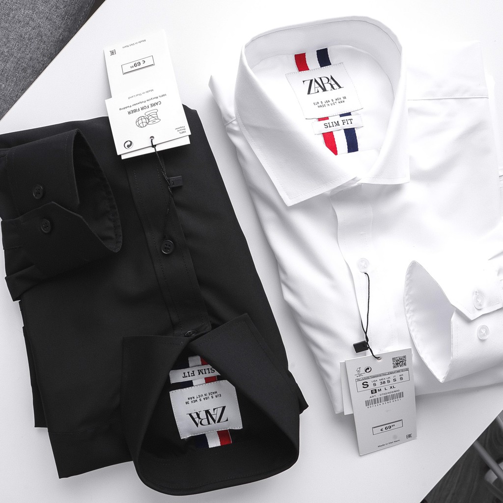 Áo sơ mi nam dài tay cổ bẻ Z.R cao cấp hàng xuất dư D365-SM39 | BigBuy360 - bigbuy360.vn