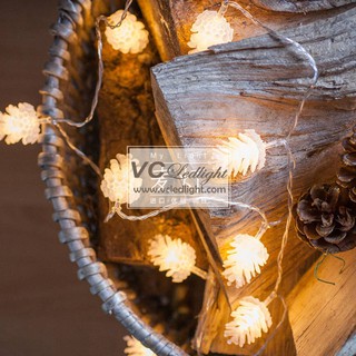 ĐÈN LED DÂY TRANG TRÍ HÌNH QUẢ THÔNG