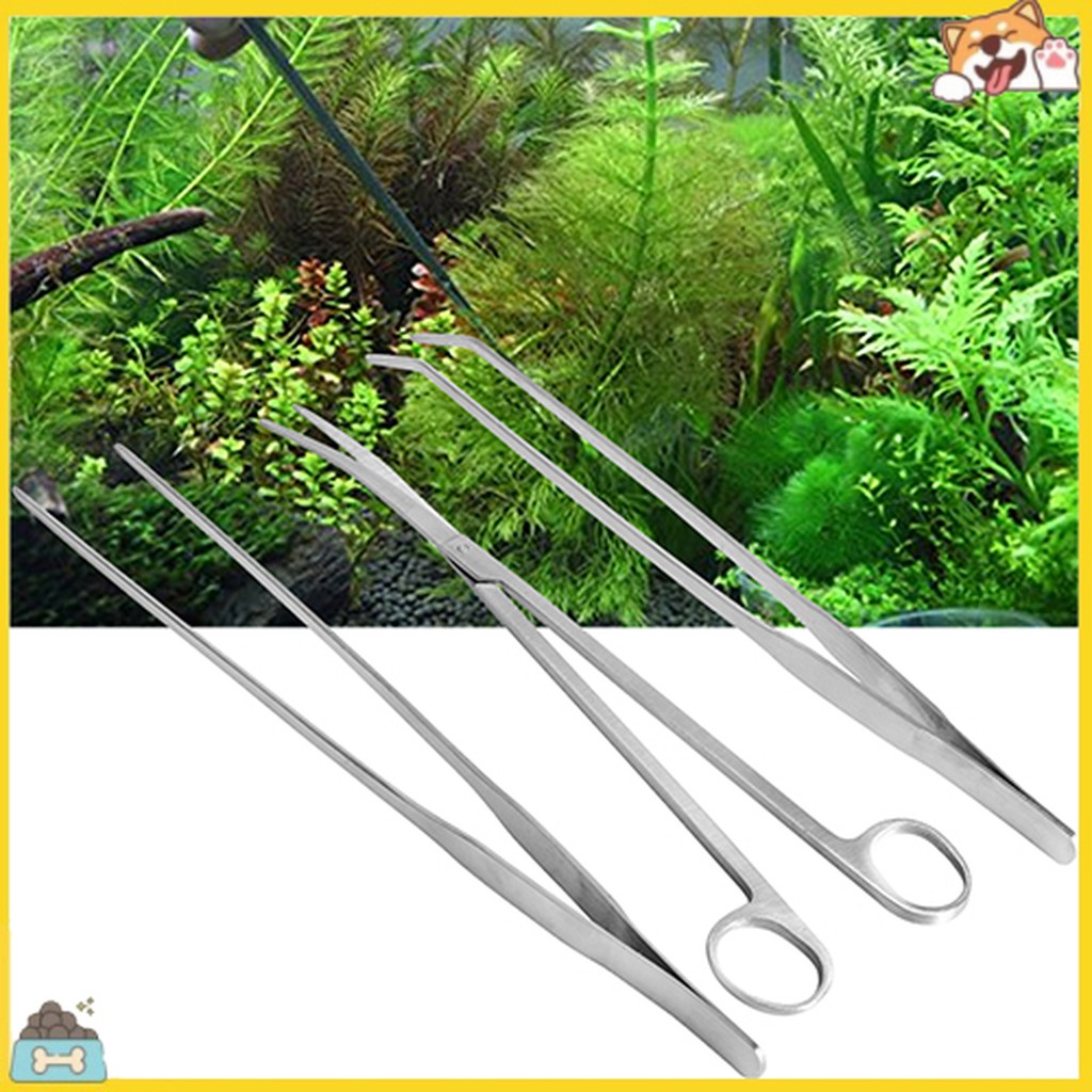 Nhíp bằng thép không gỉ dùng trồng cây thủy sinh