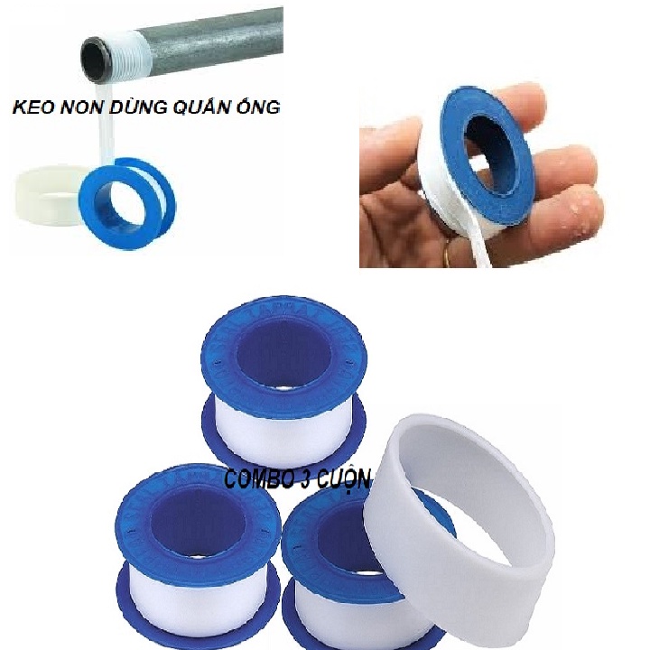 KEO NON QUẤN ỐNG NƯỚC - COMBO 3 CUỘN – TH247