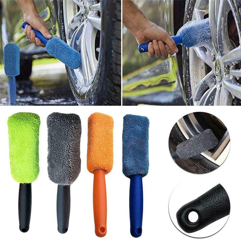 Bàn Chải Vệ Sinh Bánh Xe Ô Tô Tiện Lợi