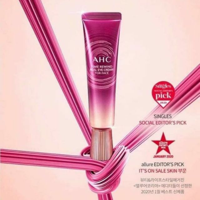 KEM DƯỠNG MẮT AHC (NEW)  AGELESS REAL EYE CREAM FOR FACE