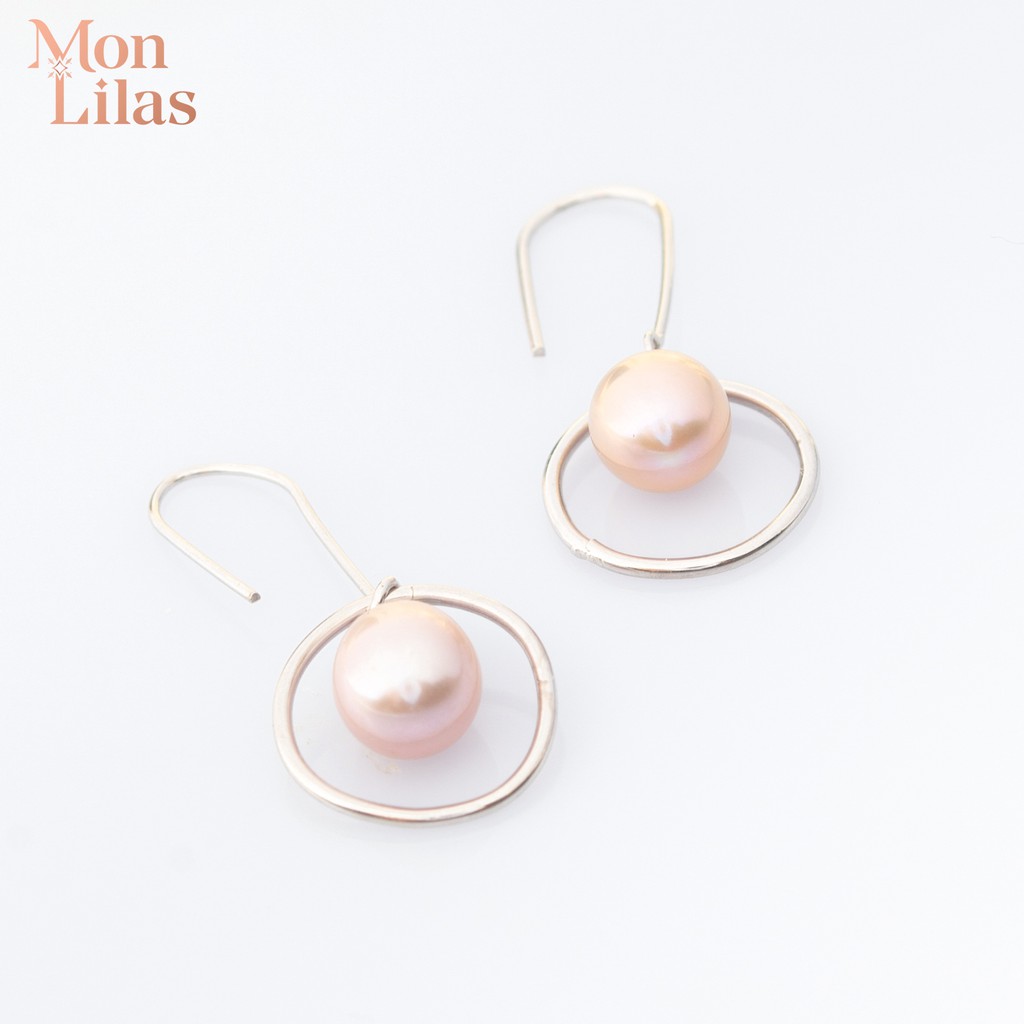 Khuyên Tai Bạc Mon Lilas Quý Phái Lini K05202-3