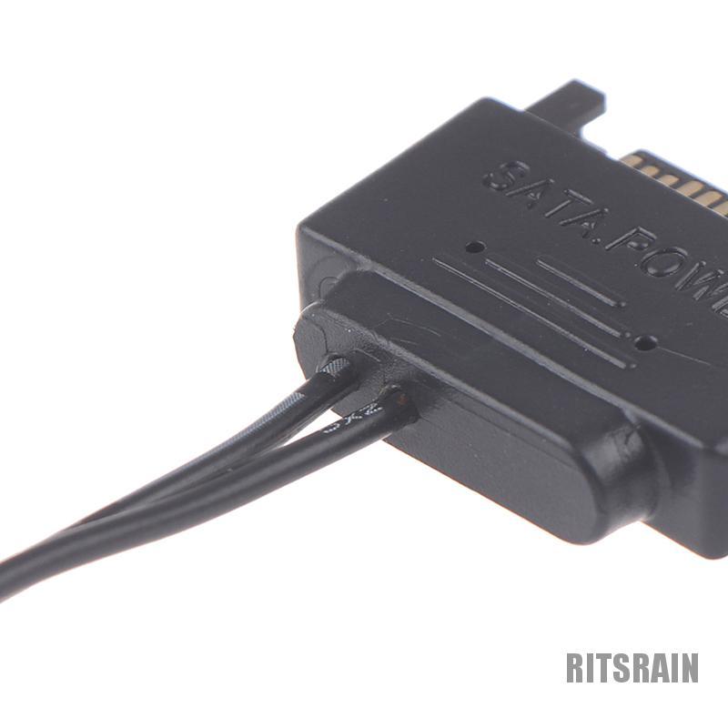 1 Dây Cáp Nguồn Sata Đầu Đực Sang Dc 5.5x2.1mm 12v 20cm | BigBuy360 - bigbuy360.vn