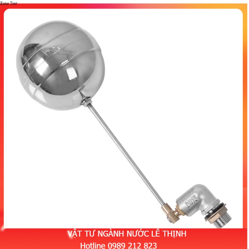 Van Phao Cơ INOX Bóng Có Cát phi 1/2-3/4 (21mm-27mm)