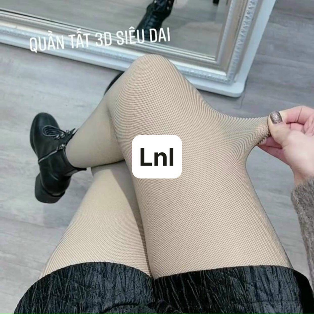 Quần tất 3D lưới siêu dai