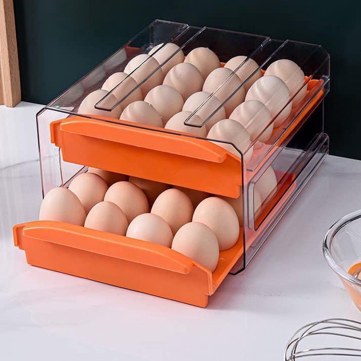 Khay đựng trứng- Khay đựng trứng 2 tầng 32 ô