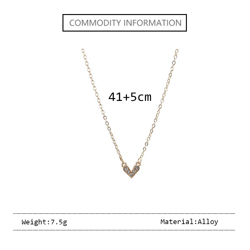 Vòng cổ Mặt Trái Tim Đính Đá Màu Sắc Thời Trang Hàn Quốc Cho Nữ