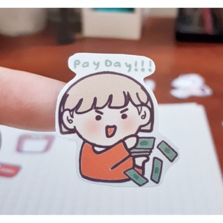 Tờ Bullet Journal sticker: PayDay