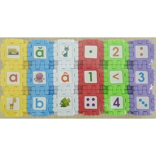 Bộ lắp ghép hình vuông diệu kỳ Antona 036