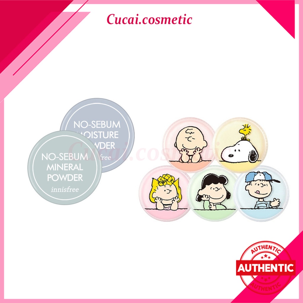 Phấn phủ bột kiềm dầu Innisfree No-Sebum Mineral Powder (mẫu mới)