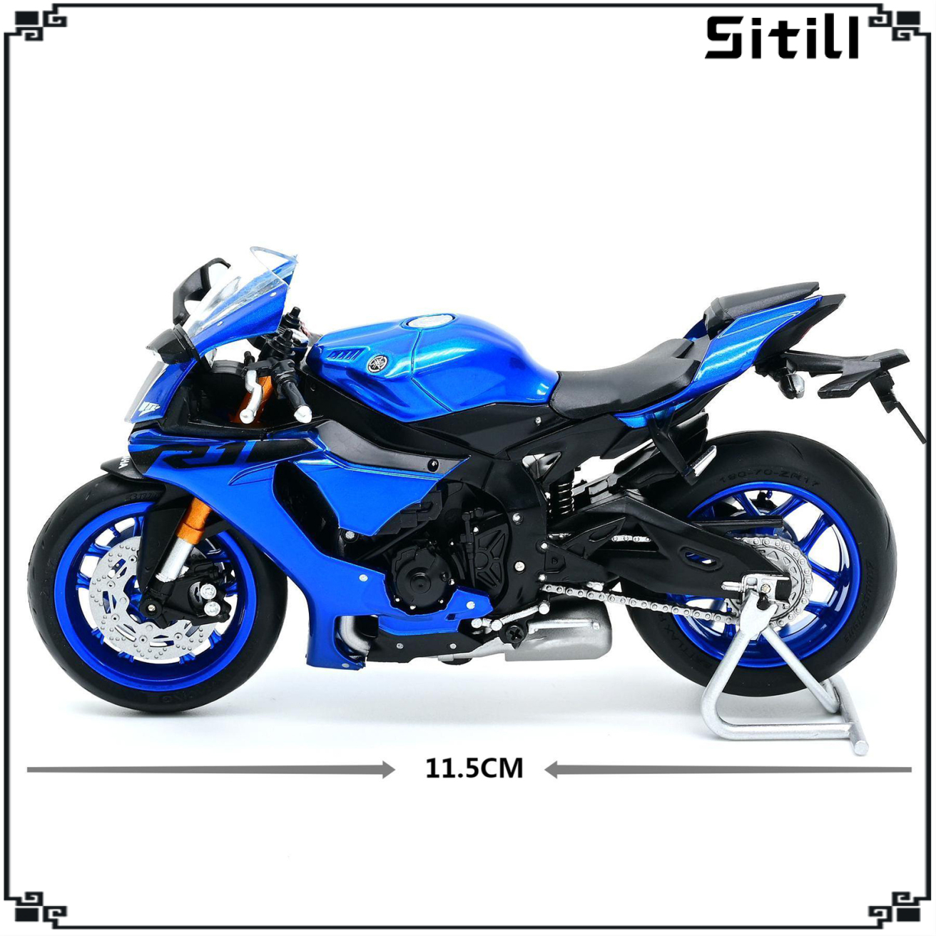 Mô Hình Xe Mô Tô Yamaha Yzf-R1 Tỉ Lệ 1: 18