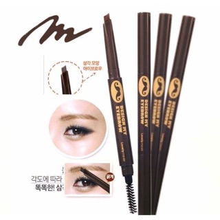 Kẻ mày ngang đang hot hiện nay -2 đầu Lovely meex Design My Eyebrow: